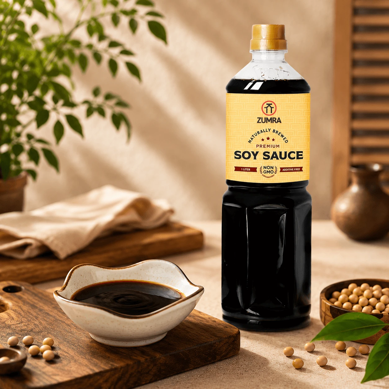 صوص صويا بريميوم من زمرا - 1 لتر