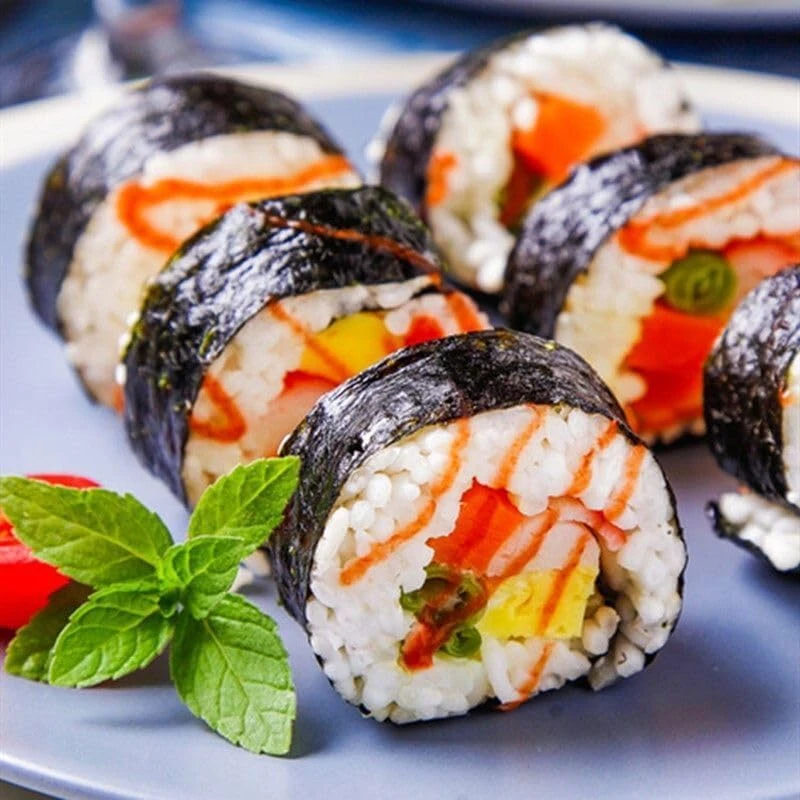 ورق سوشي نوري من زمرا - 50 ورقة (درجة ب)